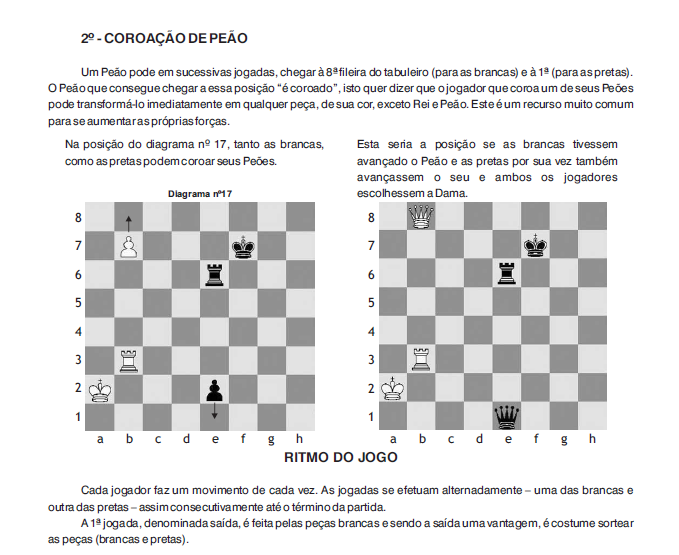 COMO JOGAR XADREZ - NOÇÕES ELEMENTARES DESSE MILENAR E FASCINANTE